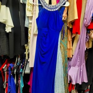 Royal Blue bodycon dress